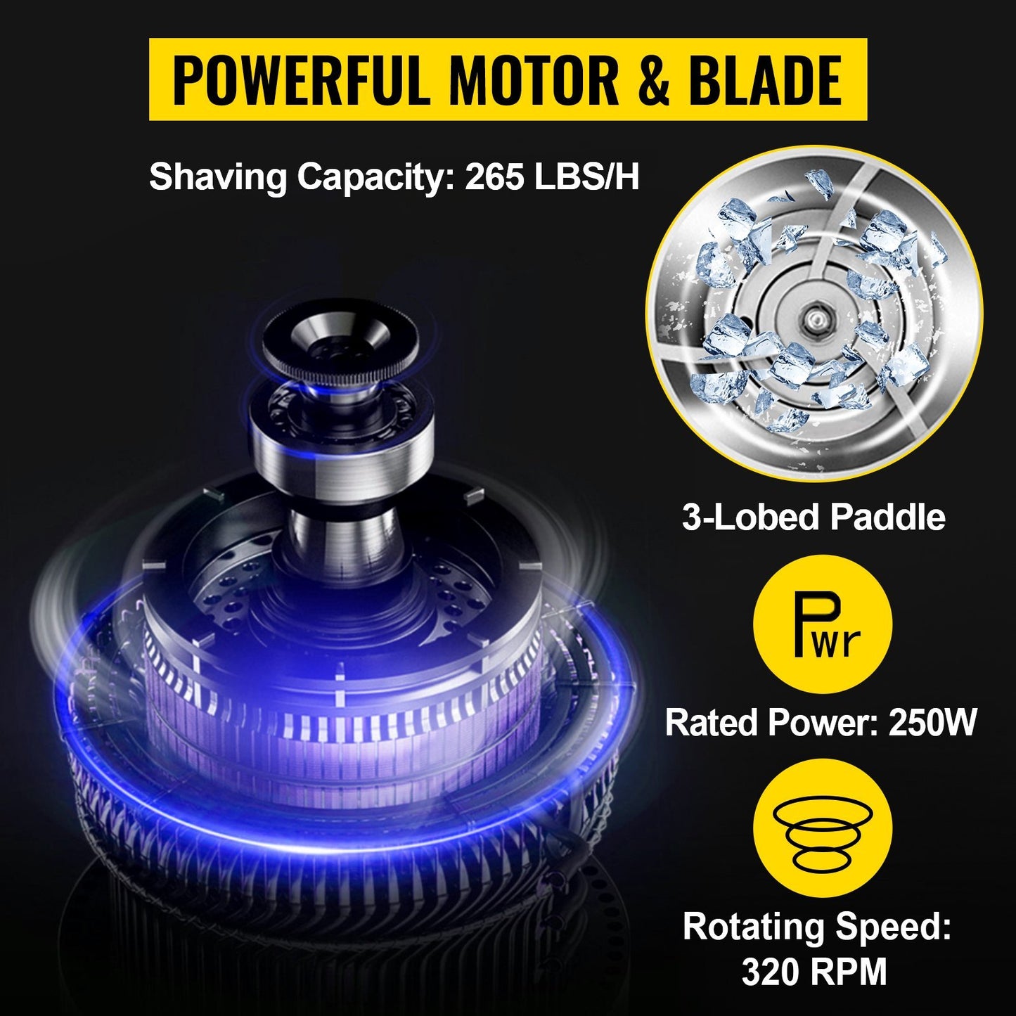 Ice Shaver Machine Electric, Snow Cone