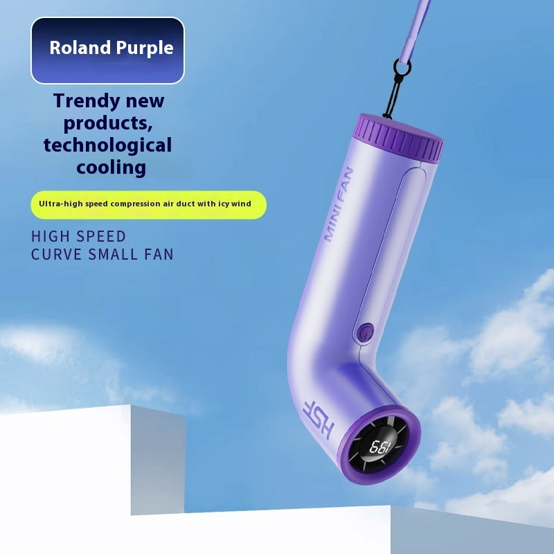 High-speed Portable Fan Rechargeable Strong Wind