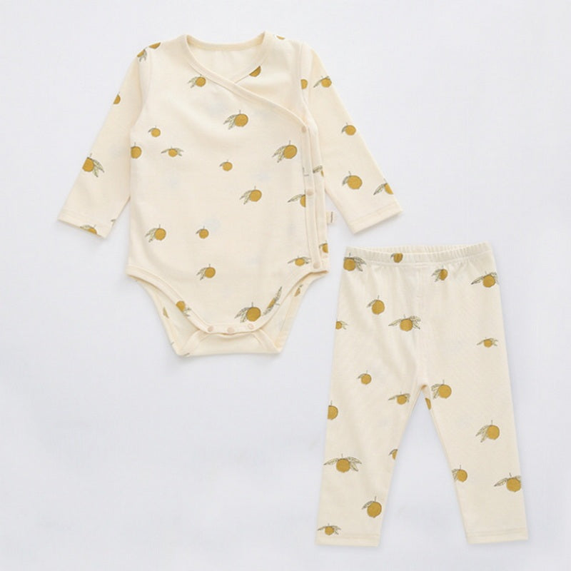 Cotton Romper Climbing Two-piece Suit