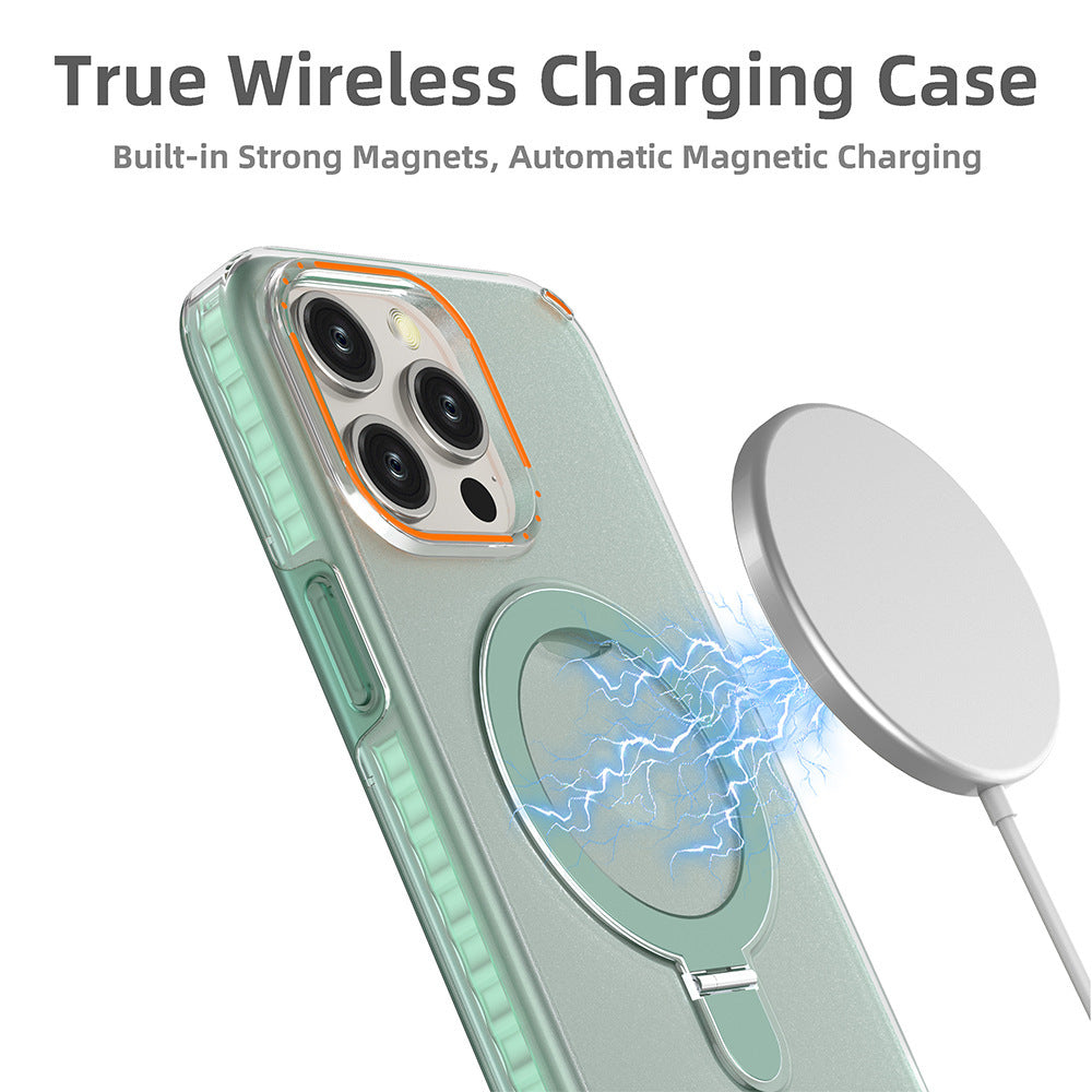 Colorful Magnetic Phone Case With Holder Stand Cover
