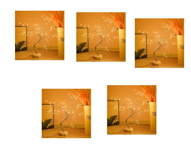 Wire Light Bedroom