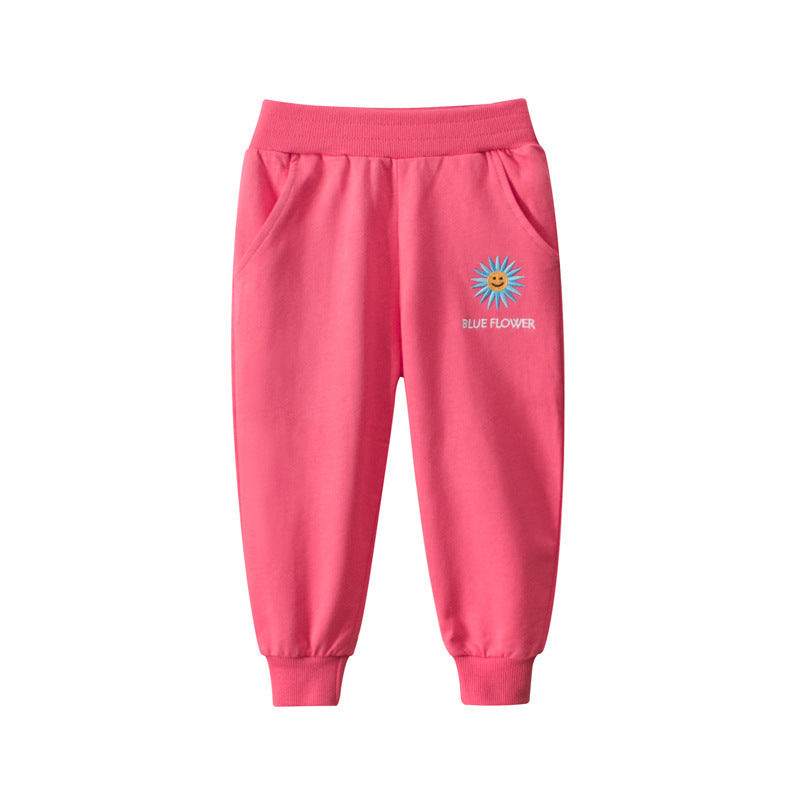 Thin Western-Style Sports Pants For Kids
