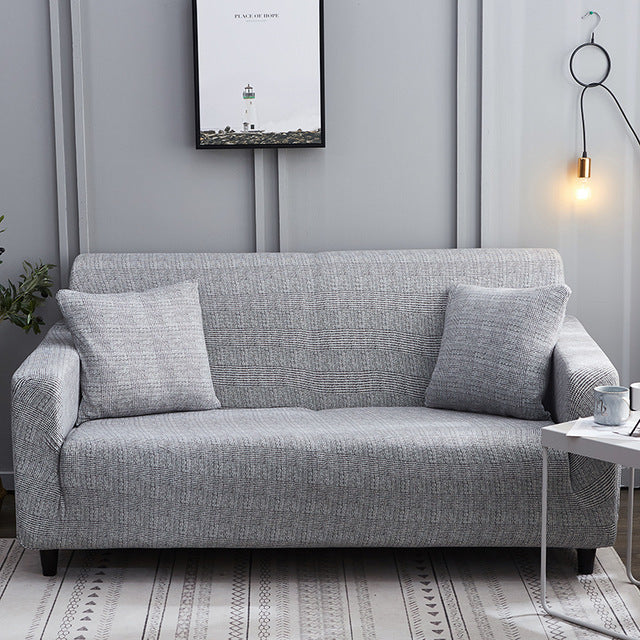 Printed cushion sofa cover