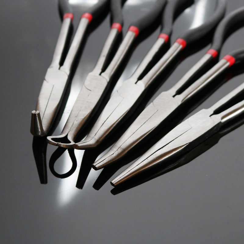 long-nose pliers round nose pliers