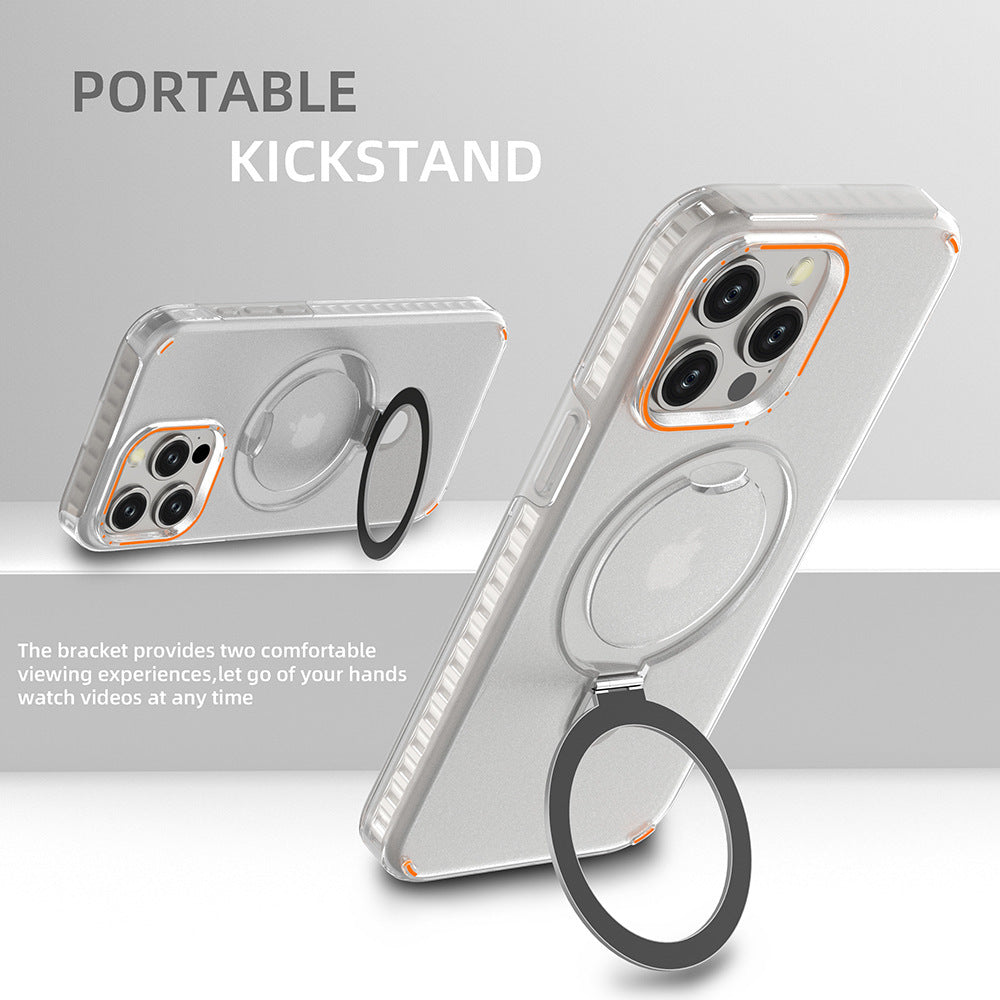 Colorful Magnetic Phone Case With Holder Stand Cover