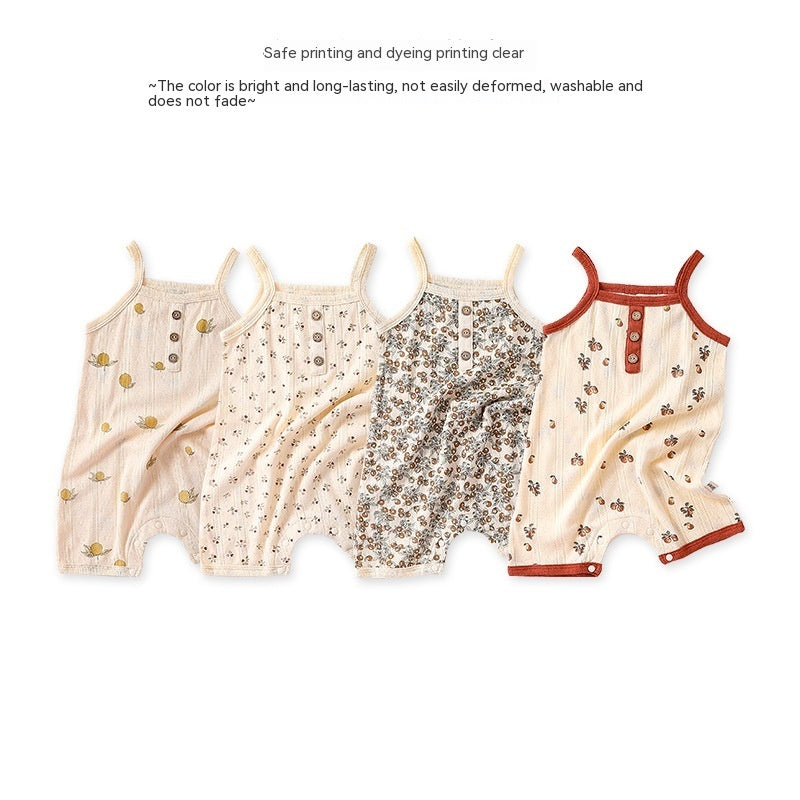 Baby Jumpsuit Summer Thin