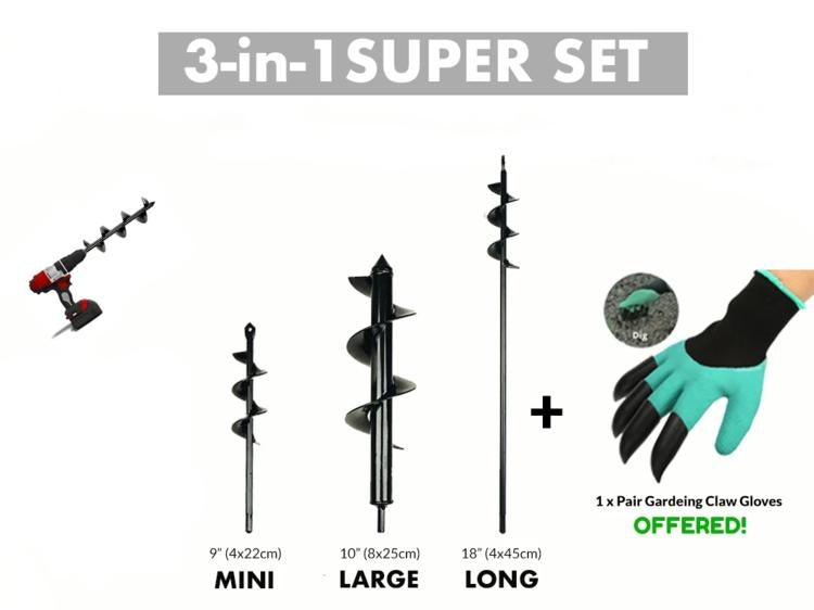 Spiral Loosening Ground Drill Bit