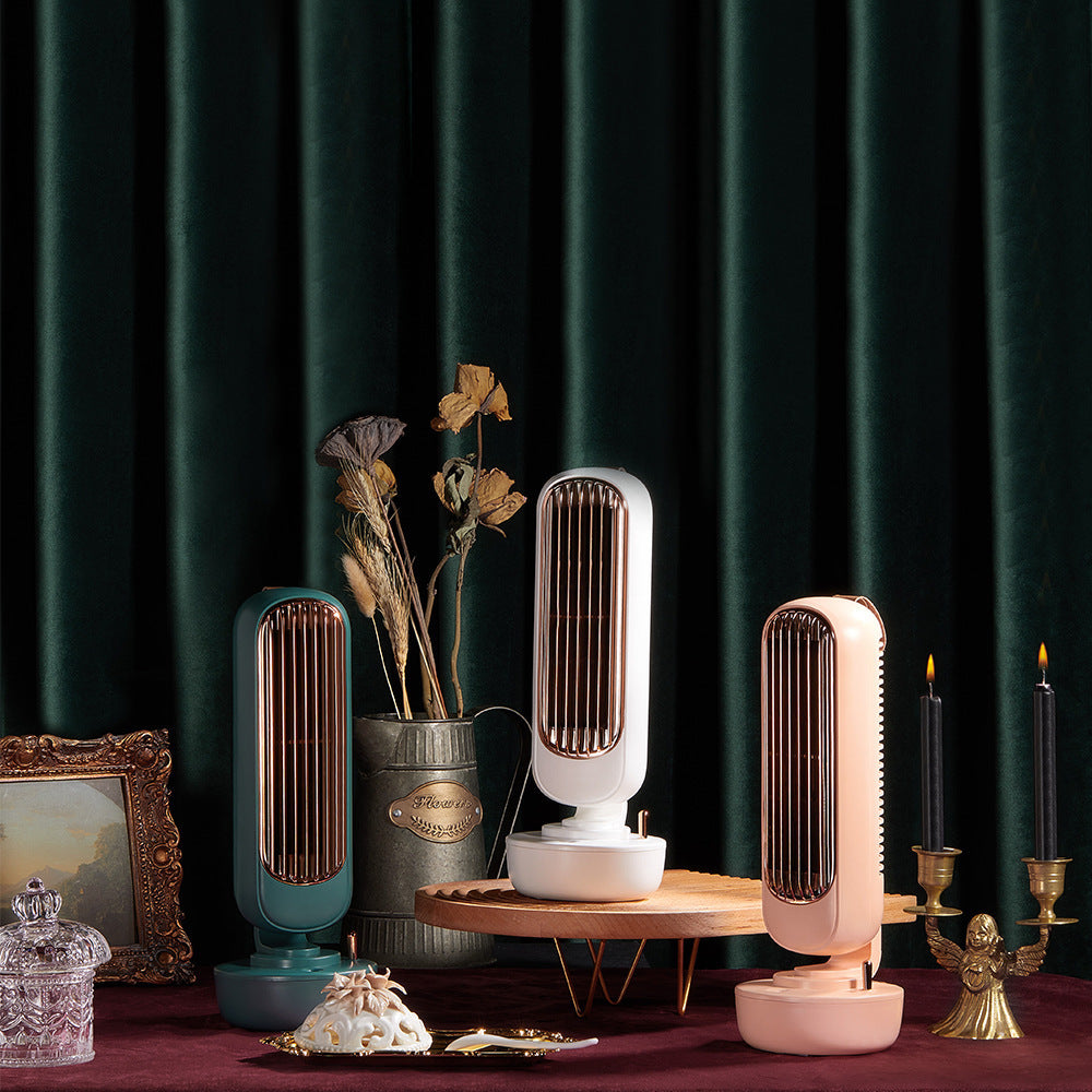 Humidification Tower Fan Air Cooling Desktop Fan for Office Home