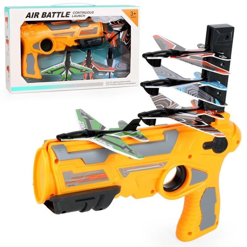 Hand Throwing Spin Glider Model Launcher