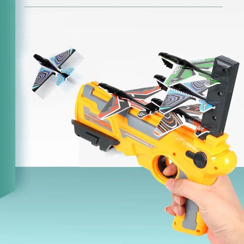 Hand Throwing Spin Glider Model Launcher