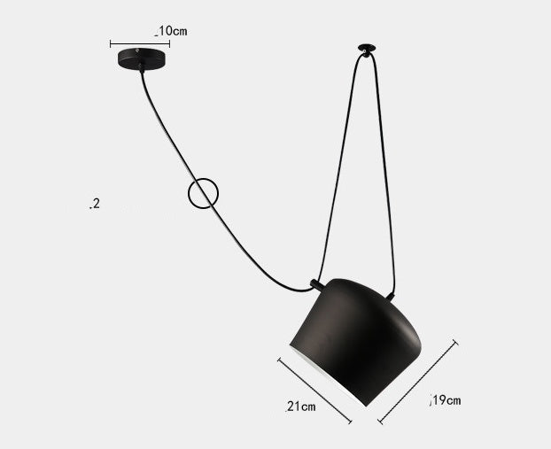 Chandelier ModernWindow LED Lamp Snare Chandelier