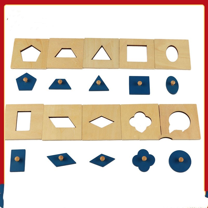 Set Geometric Figure Panel Puzzle