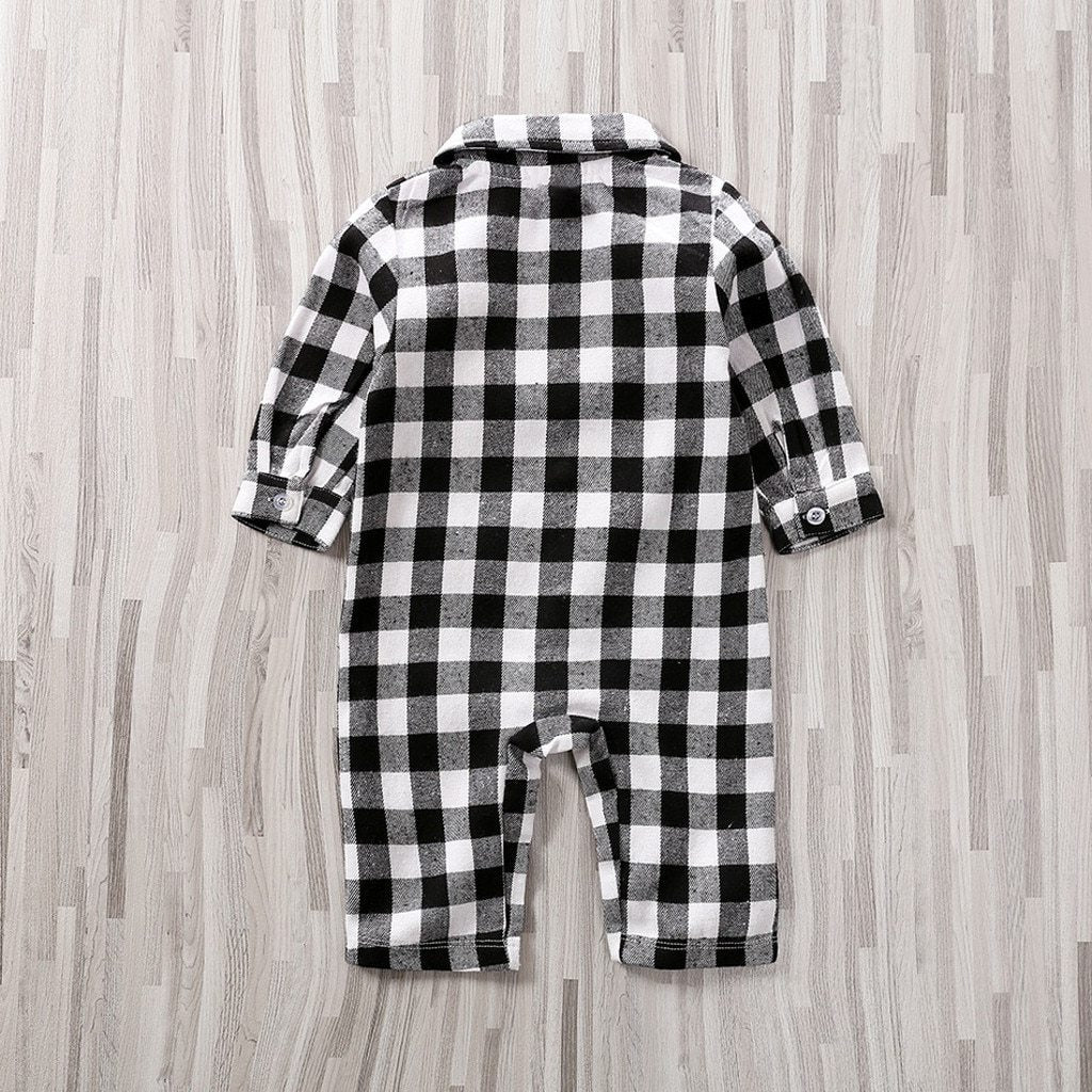Baby striped plaid