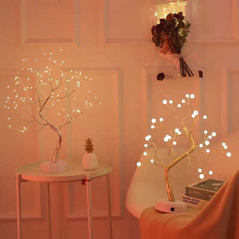Wire Light Bedroom