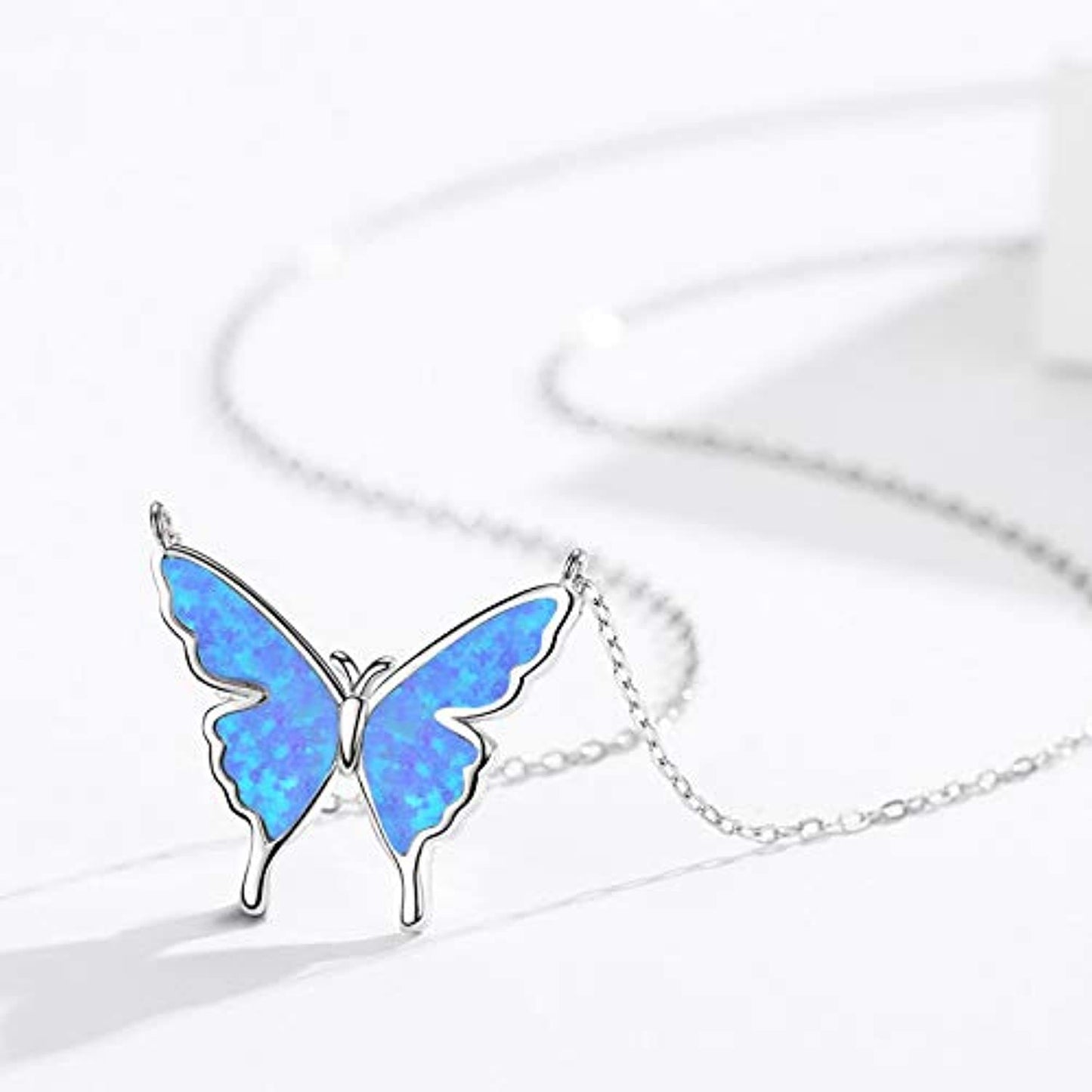 Sterling Silver Butterfly Necklace