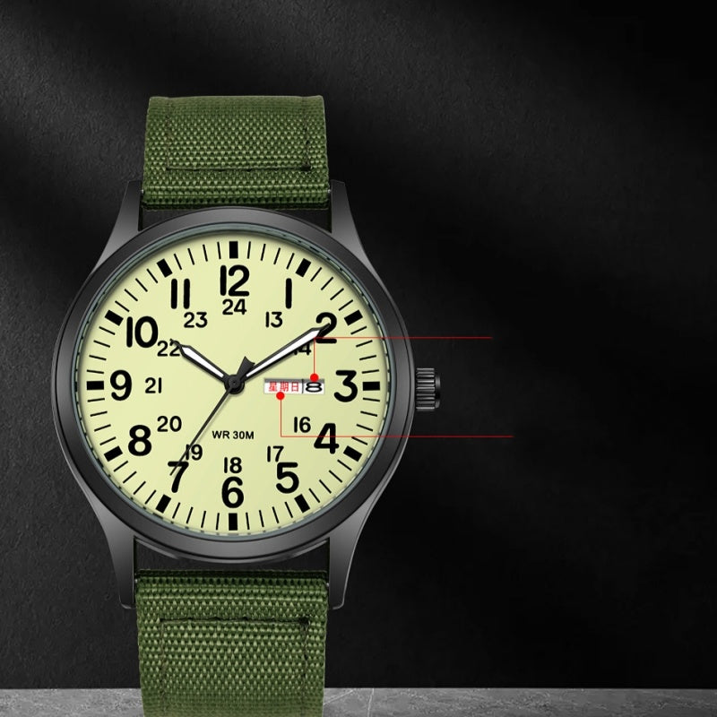 Men's Nylon Quartz Watch