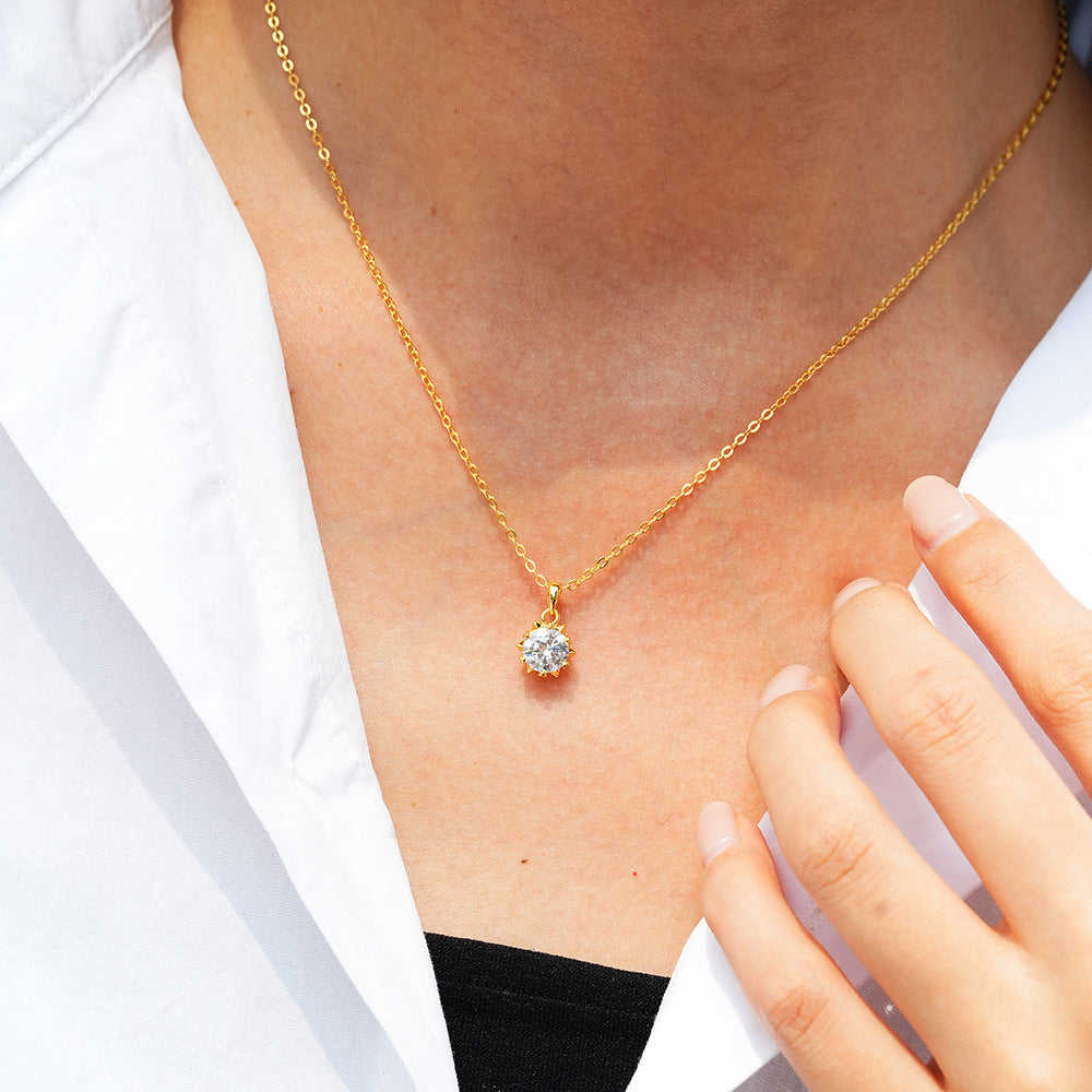 Silver Pendant Necklace For Women