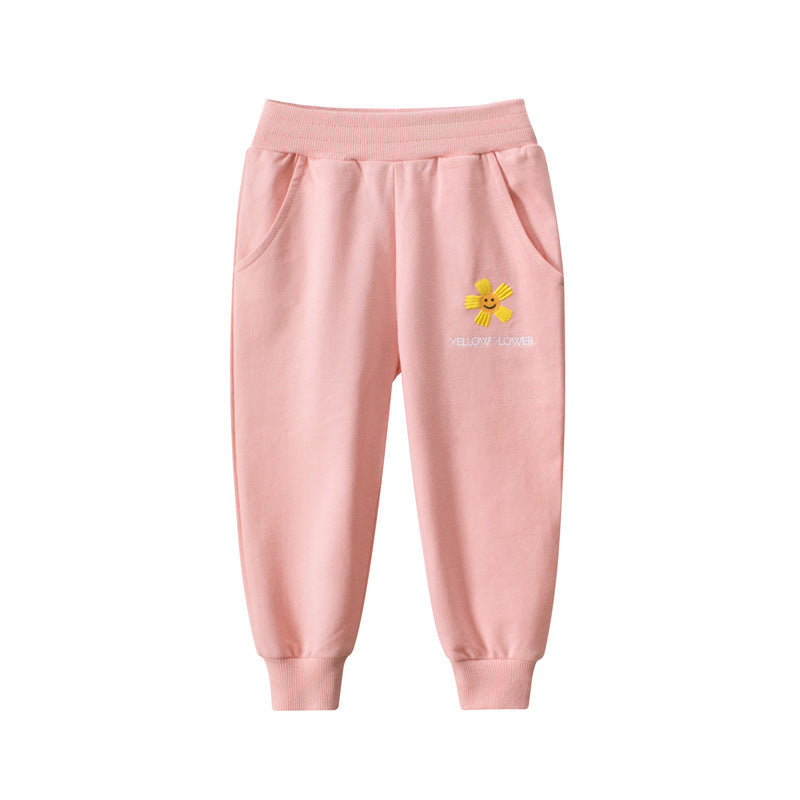 Thin Western-Style Sports Pants For Kids