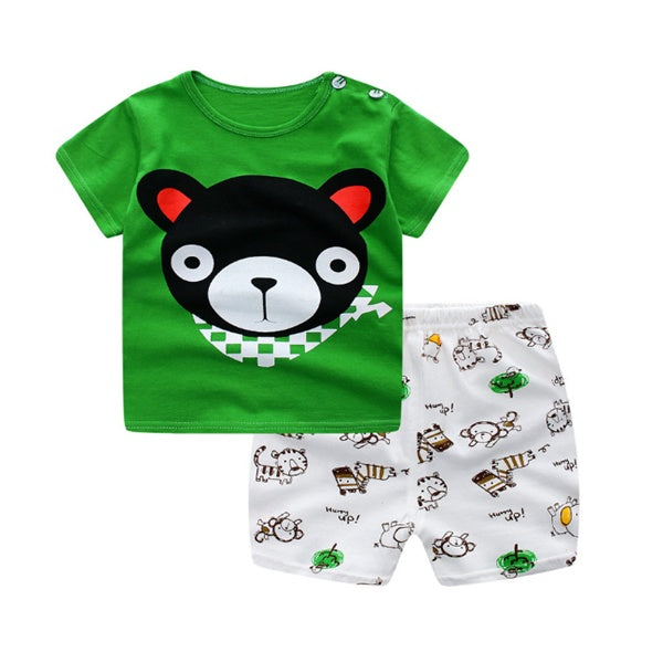 Cartoon Clothing Baby Boy/Baby Girl Casual Clothing Sets