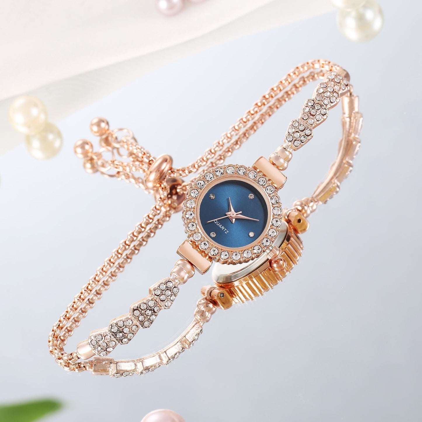 Luxury Women's Watch Gold Fine Strap