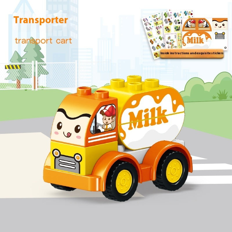 Puzzle Assembled Building Block Toys