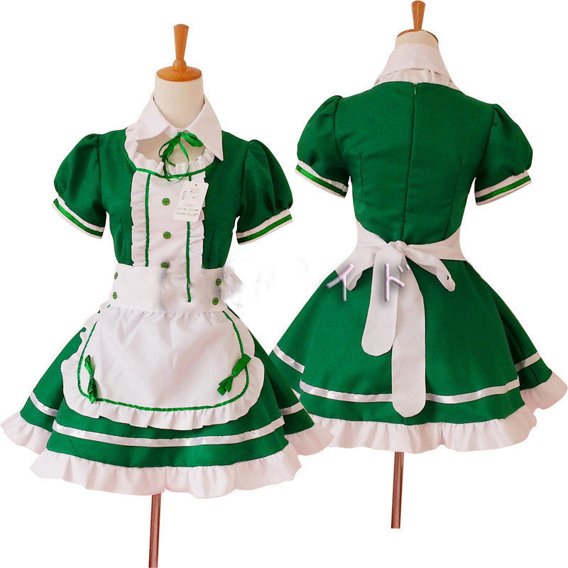 Black and white maid anime