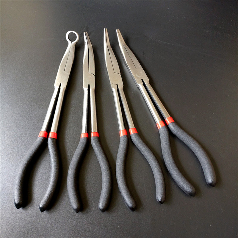 long-nose pliers round nose pliers