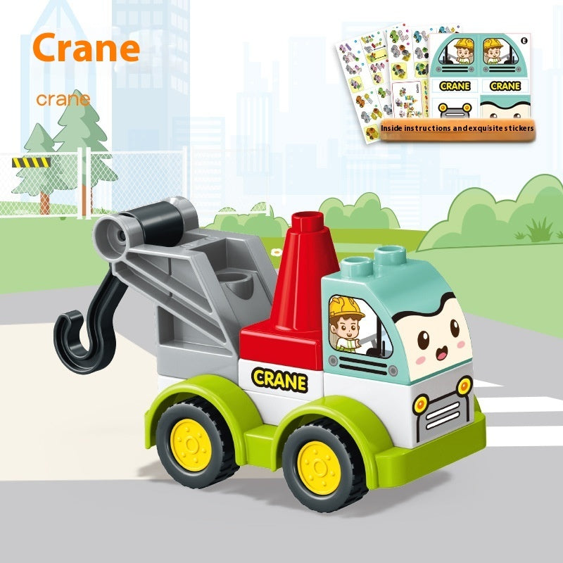 Puzzle Assembled Building Block Toys