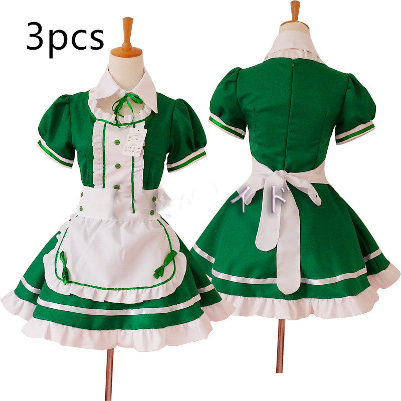 Black and white maid anime