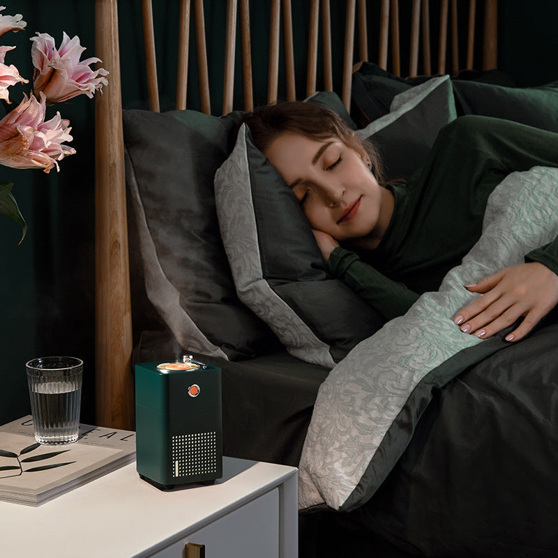 Single spray humidifier