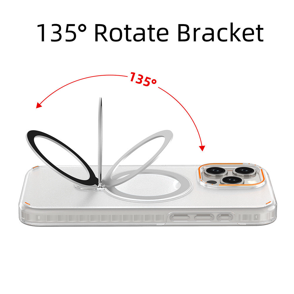 Colorful Magnetic Phone Case With Holder Stand Cover