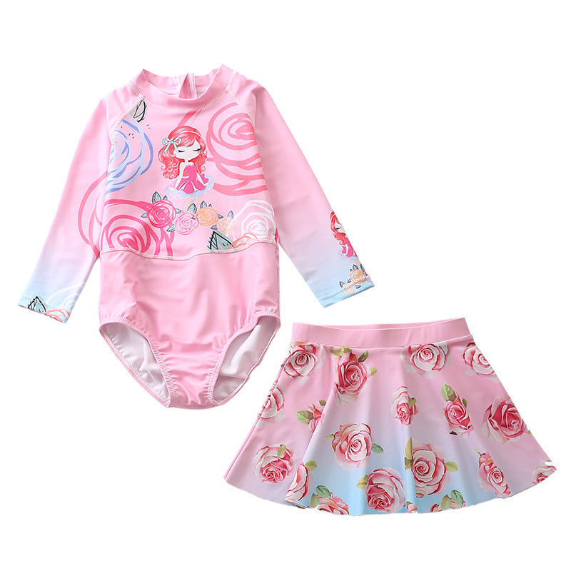 Children's Mermaid One Piece Swimwear