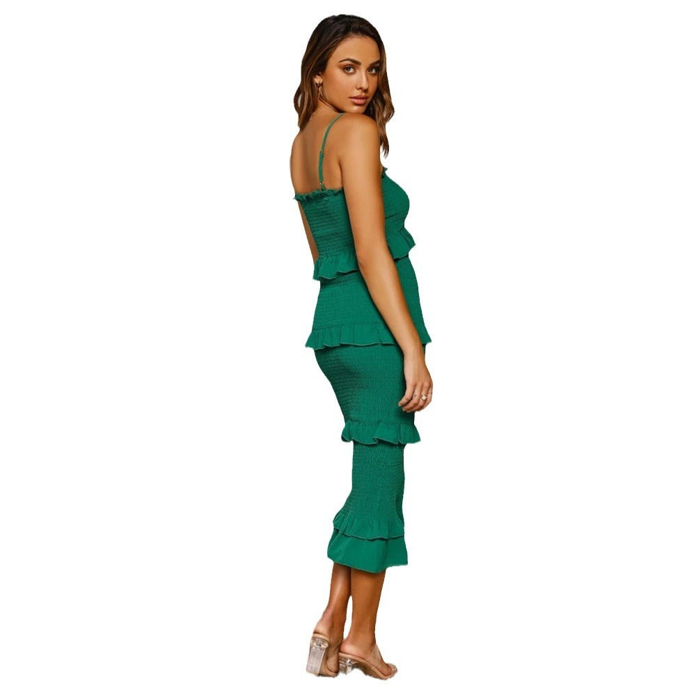 Elastic Stitching Dress
