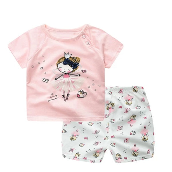 Cartoon Clothing Baby Boy/Baby Girl Casual Clothing Sets