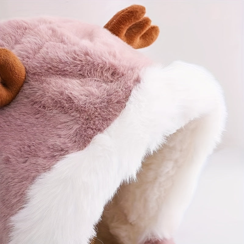 Cute Deer Hat Plush Rabbit Ear