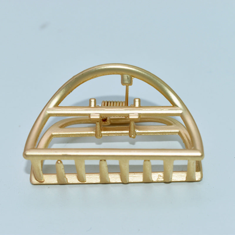 Golden hair clip