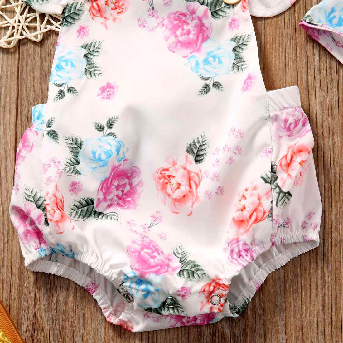 Floral Ruffled Set Infant Casual Trend