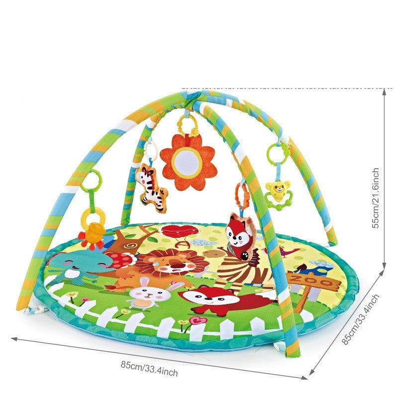 Rack Game Round Blanket Crawling Floor Mat Toys