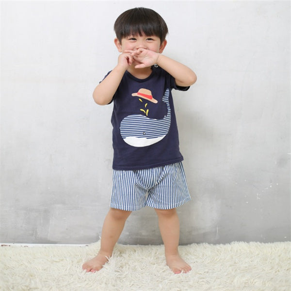 Cartoon Clothing Baby Boy/Baby Girl Casual Clothing Sets