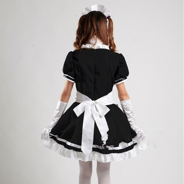 Black and white maid anime