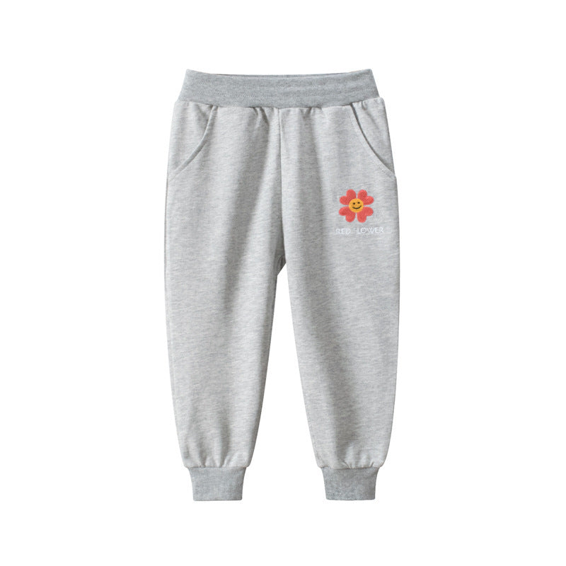 Thin Western-Style Sports Pants For Kids