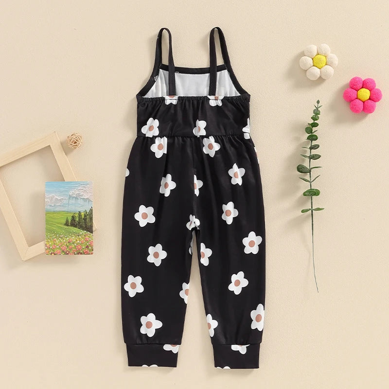 Jumpsuit Floral Print Full Printed