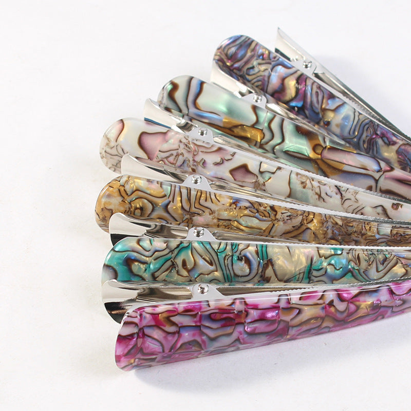 Acrylic Metal Hair Clips