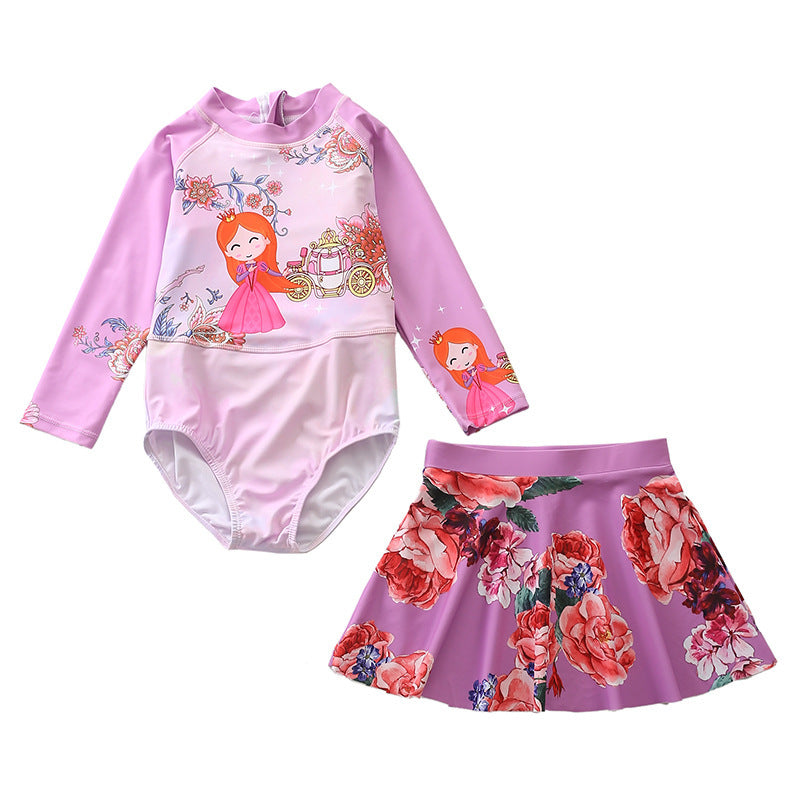 Children's Mermaid One Piece Swimwear