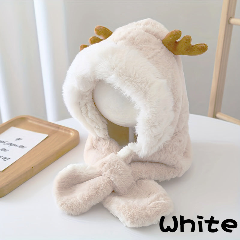 Cute Deer Hat Plush Rabbit Ear