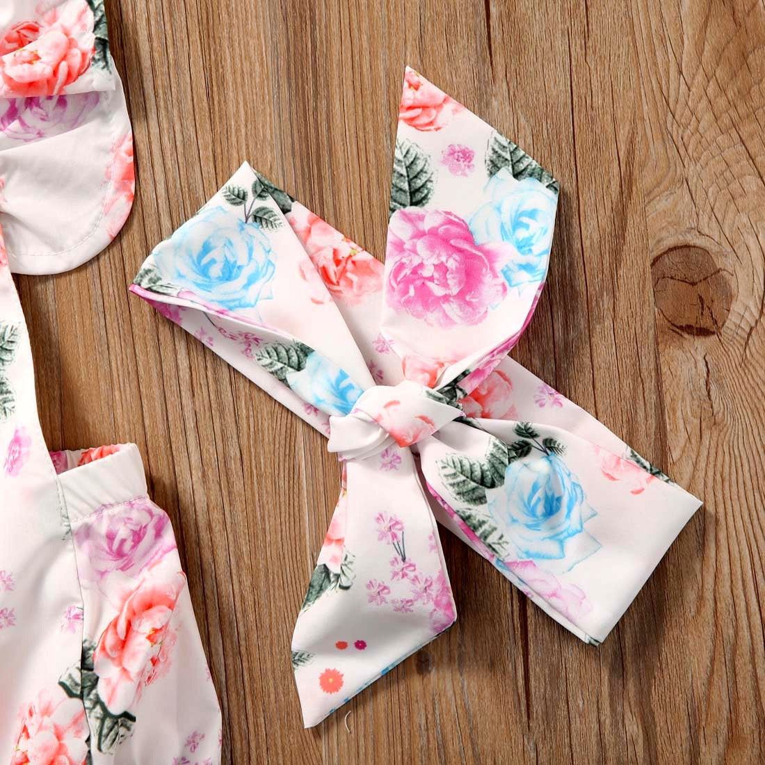 Floral Ruffled Set Infant Casual Trend