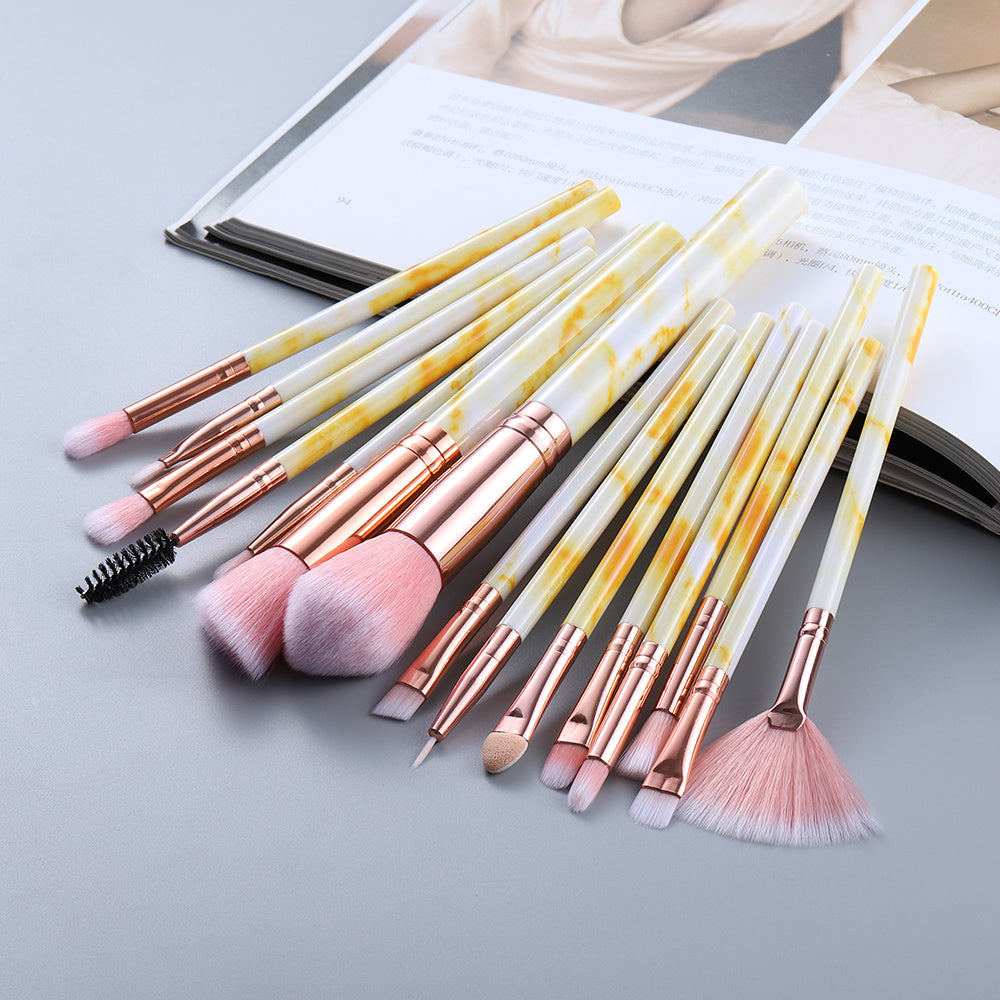 15 Makeup Brushes Set