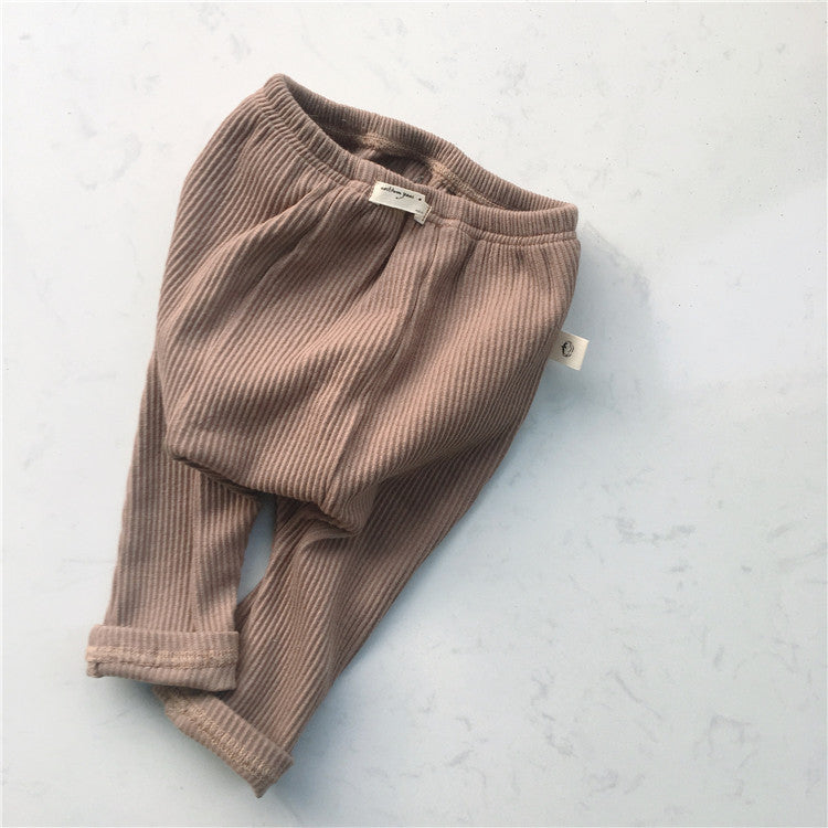 Elastic Leggings Casual Trousers