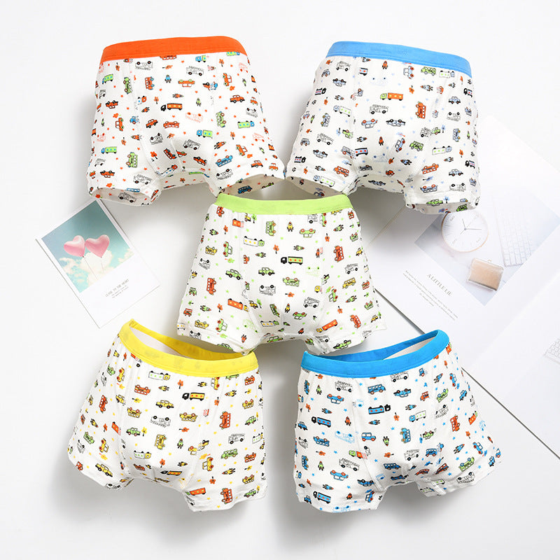 Boys Boxer Shorts Cartoon Printed