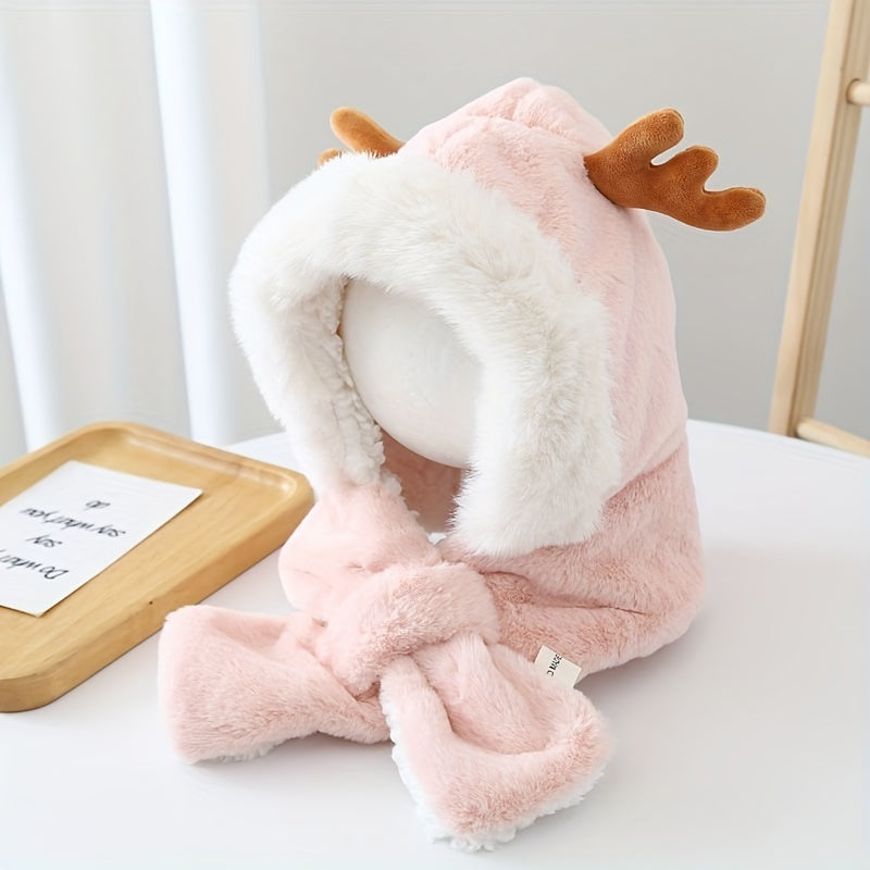 Cute Deer Hat Plush Rabbit Ear